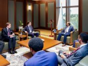 Wafdi ka Socda Dowlada Sweden oo lagu soo Dhaweeyay Madaxtooyada Somaliya