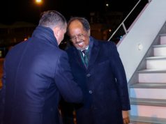 Xasan Shiikh oo gaaray dalka Turkiga oo maanta la filayo in looga dhawaaqo natiijada sahankii Shidaalka