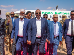 Madaxweynaha Puntland iyo Madax kale oo gaaray Magaalada Kismaayo