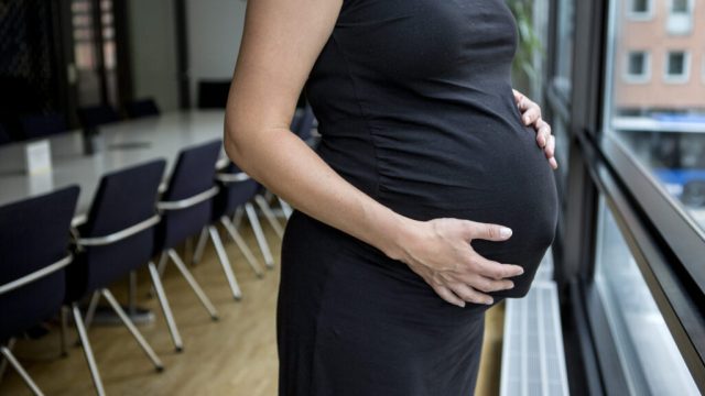GRAVID PÃ… JOBBET