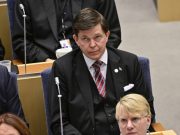 Baarlamaanka oo mar kale Andreas Norlén u doortay Guddoomiyaha Baarlamaanka